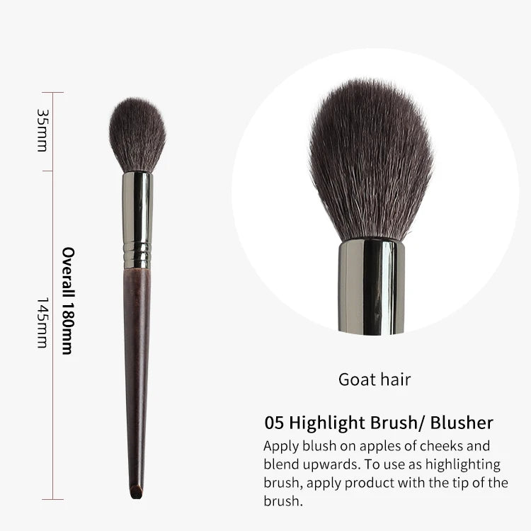 Tapered Highlighter Brush – Face Brush for Blush, Powder & Setting