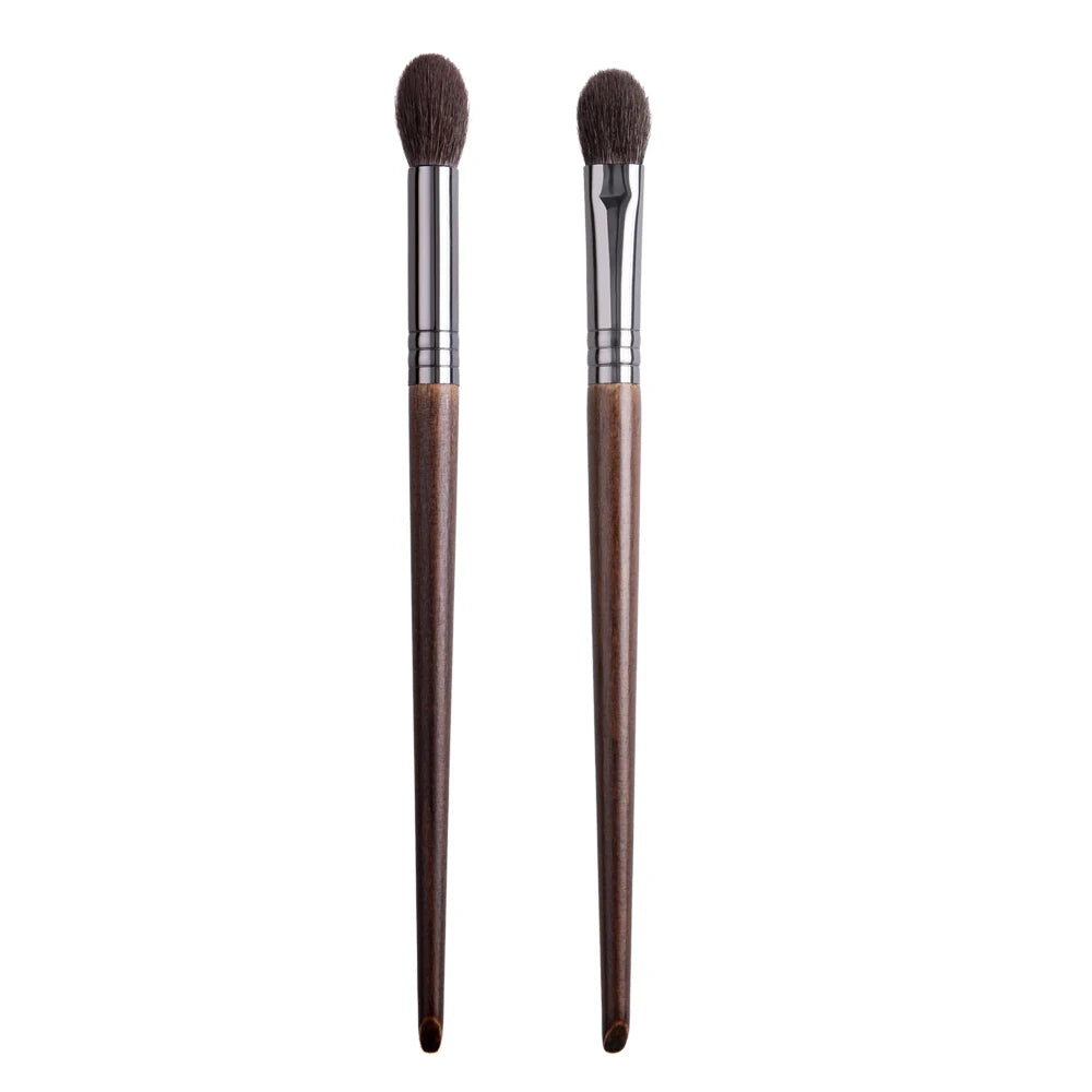 Professional Goat Hair Makeup Brush Set – Tapered, Smudge & Shader Brushes