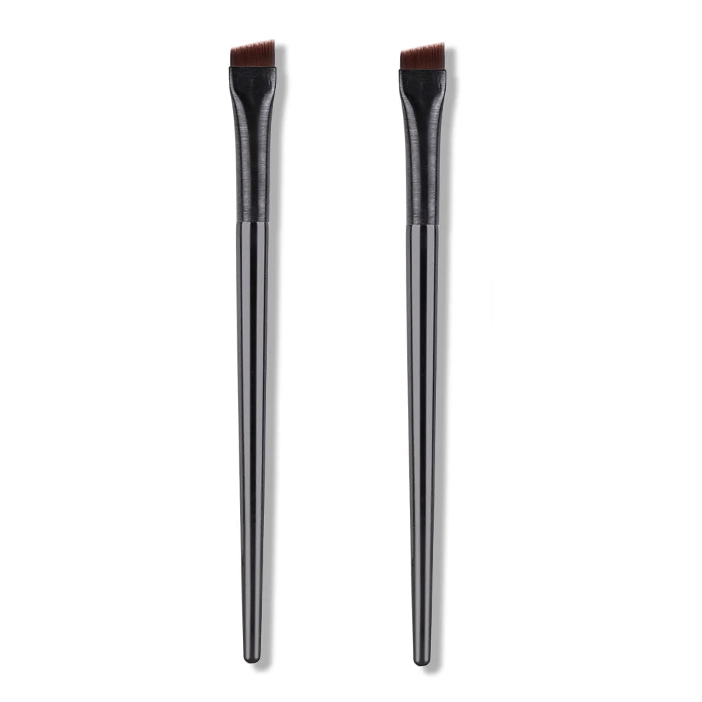 2PCS Eyeliner & Brow Brush Set – For Gel, Crease & Detail Work