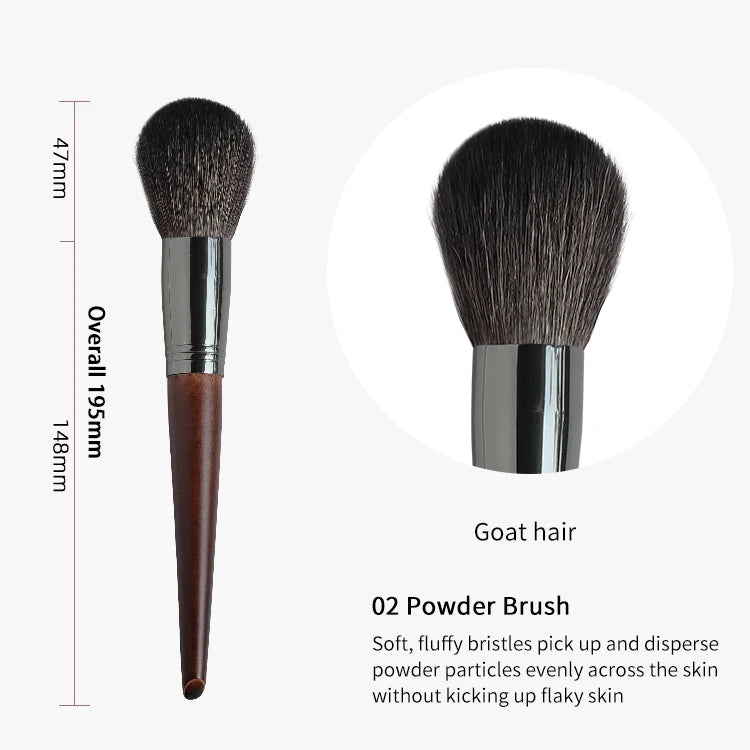 Tapered Highlighter Brush – Face Brush for Blush, Powder & Setting