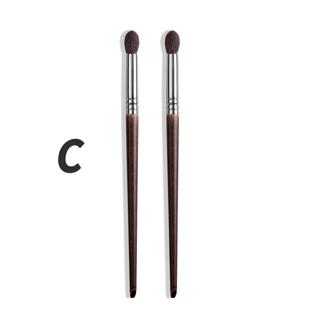 2/6-Piece Eyeshadow Brush Set – Goat Hair Tapered & Blending Tools