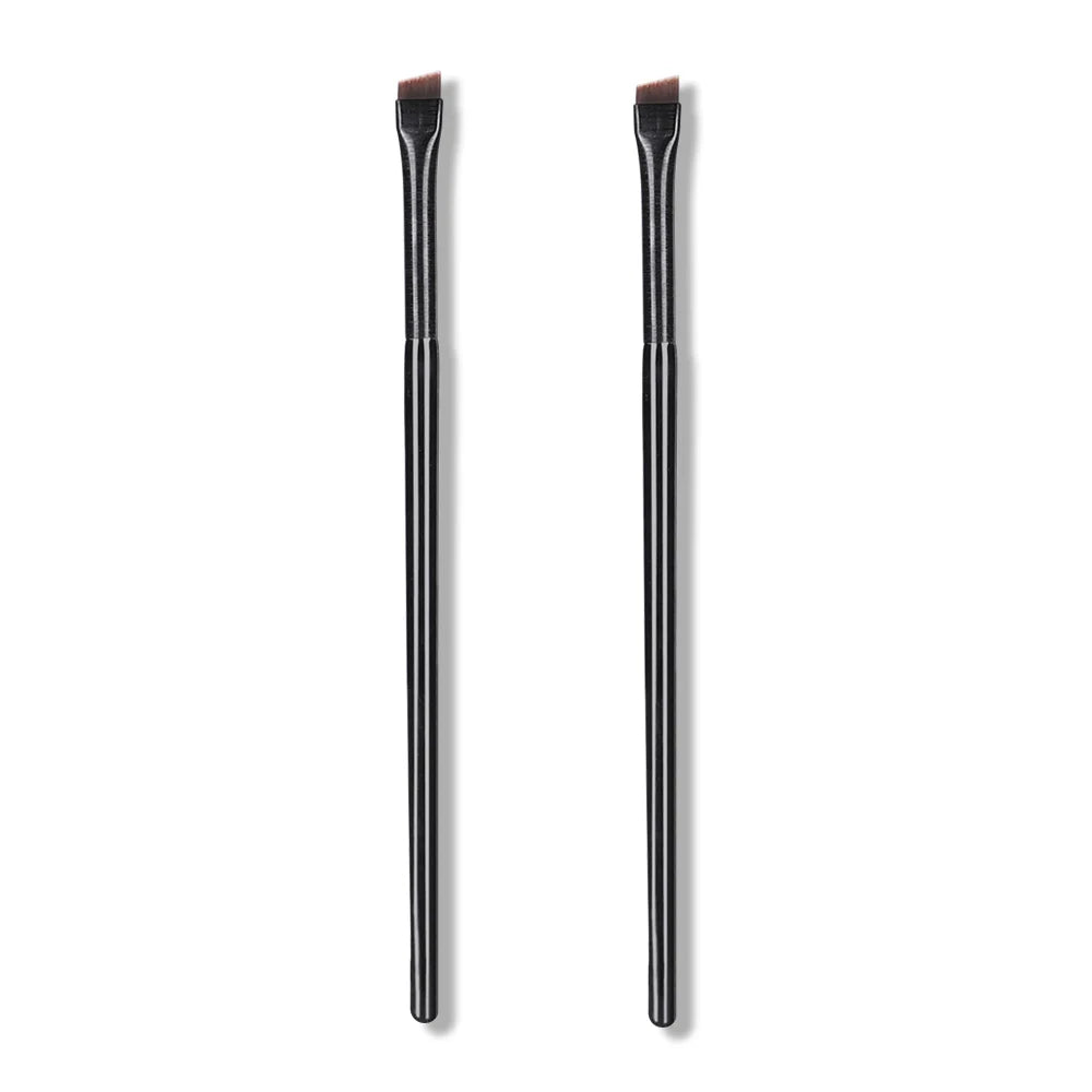 2PCS Eyeliner & Brow Brush Set – For Gel, Crease & Detail Work