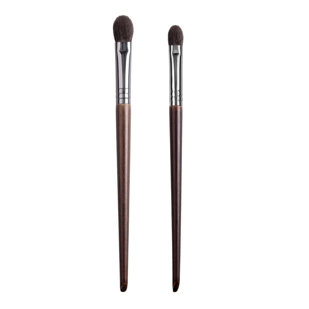 Professional Goat Hair Makeup Brush Set – Tapered, Smudge & Shader Brushes