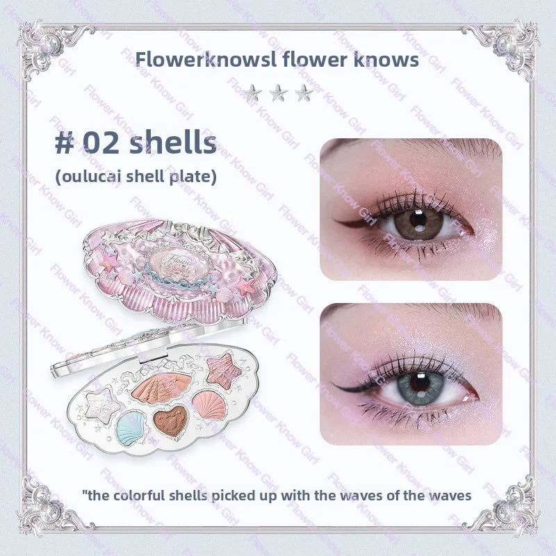 Strawberry Rococo Moonlight Mermaid Eyeshadow Palette