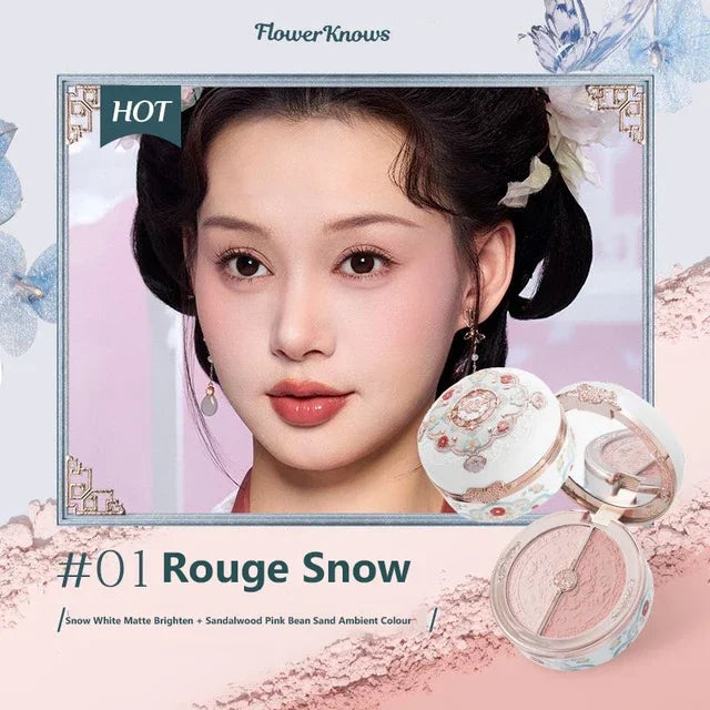 Strawberry Rococo Embossed Blush