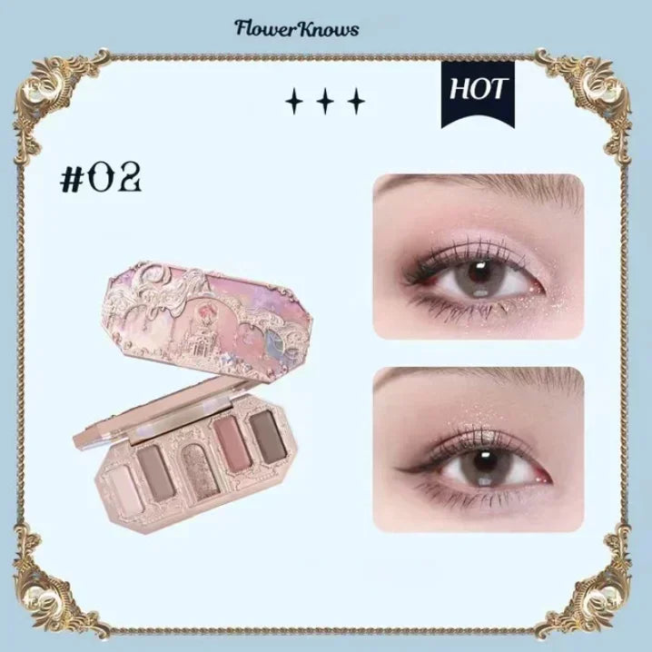 Strawberry Rococo Moonlight Mermaid Eyeshadow Palette
