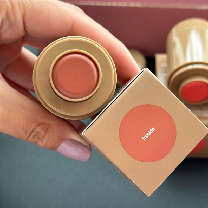 Piggy Sleepy Girl Pocket Blush – Powder Blush & Lip Gloss (Freckle-Inspired Shades)