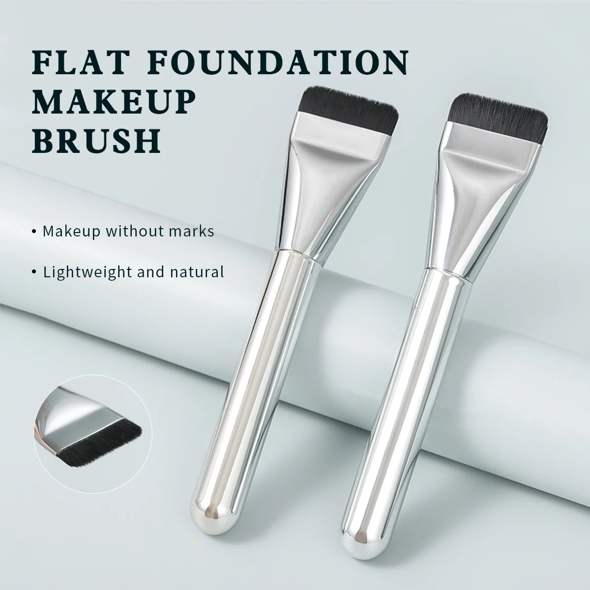 Foundation Brush – Dense Synthetic Bristles for Flawless Coverage