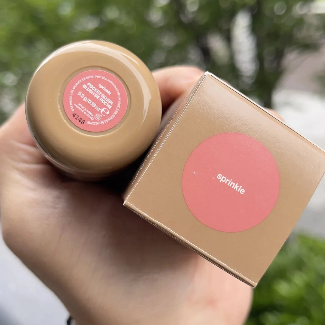 Piggy Sleepy Girl Pocket Blush – Powder Blush & Lip Gloss (Freckle-Inspired Shades)