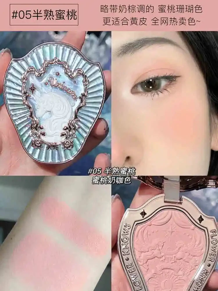 Moonlight Mermaid Tri-Color Matte Blush