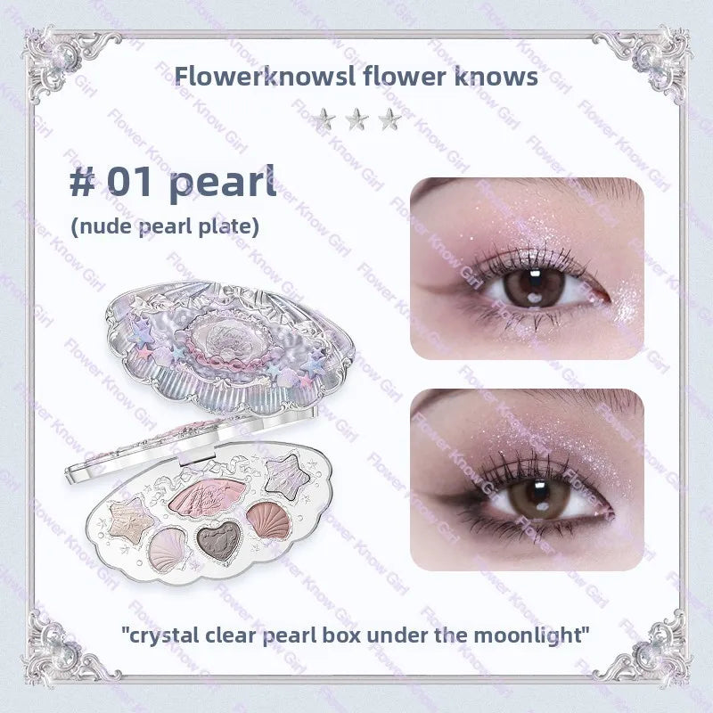 Strawberry Rococo Moonlight Mermaid Eyeshadow Palette