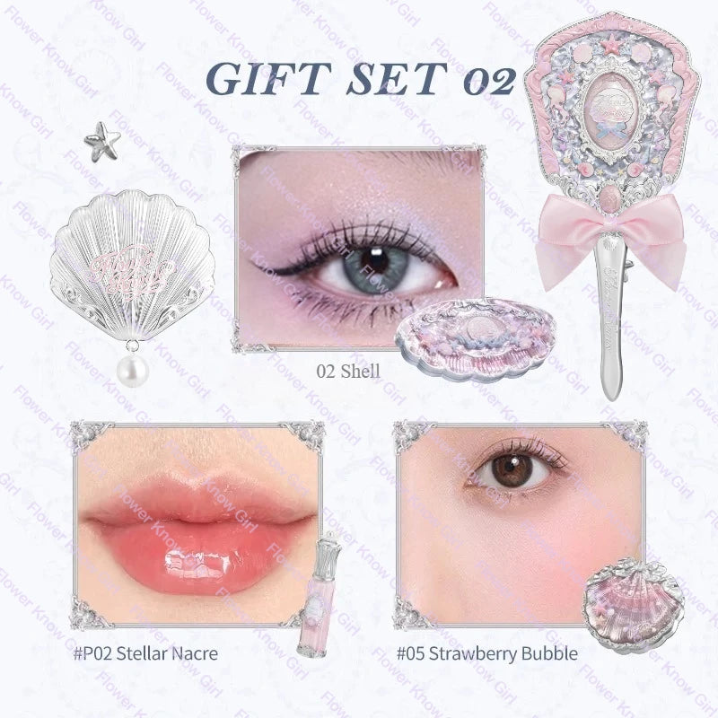 Flower Knows Jewel Gift Set – Eyeshadow, Lip & Blush Trio