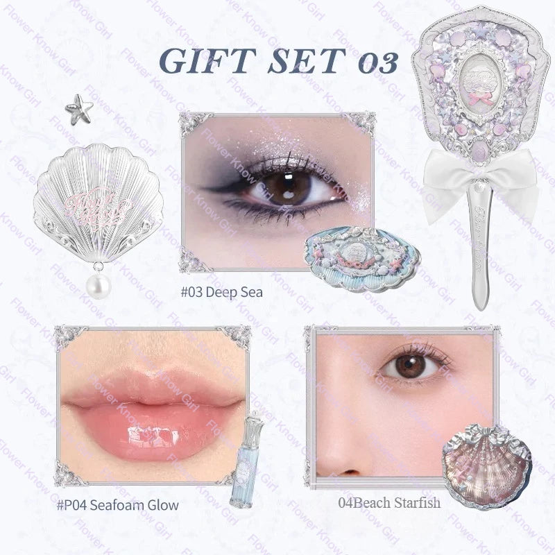 Flower Knows Jewel Gift Set – Eyeshadow, Lip & Blush Trio