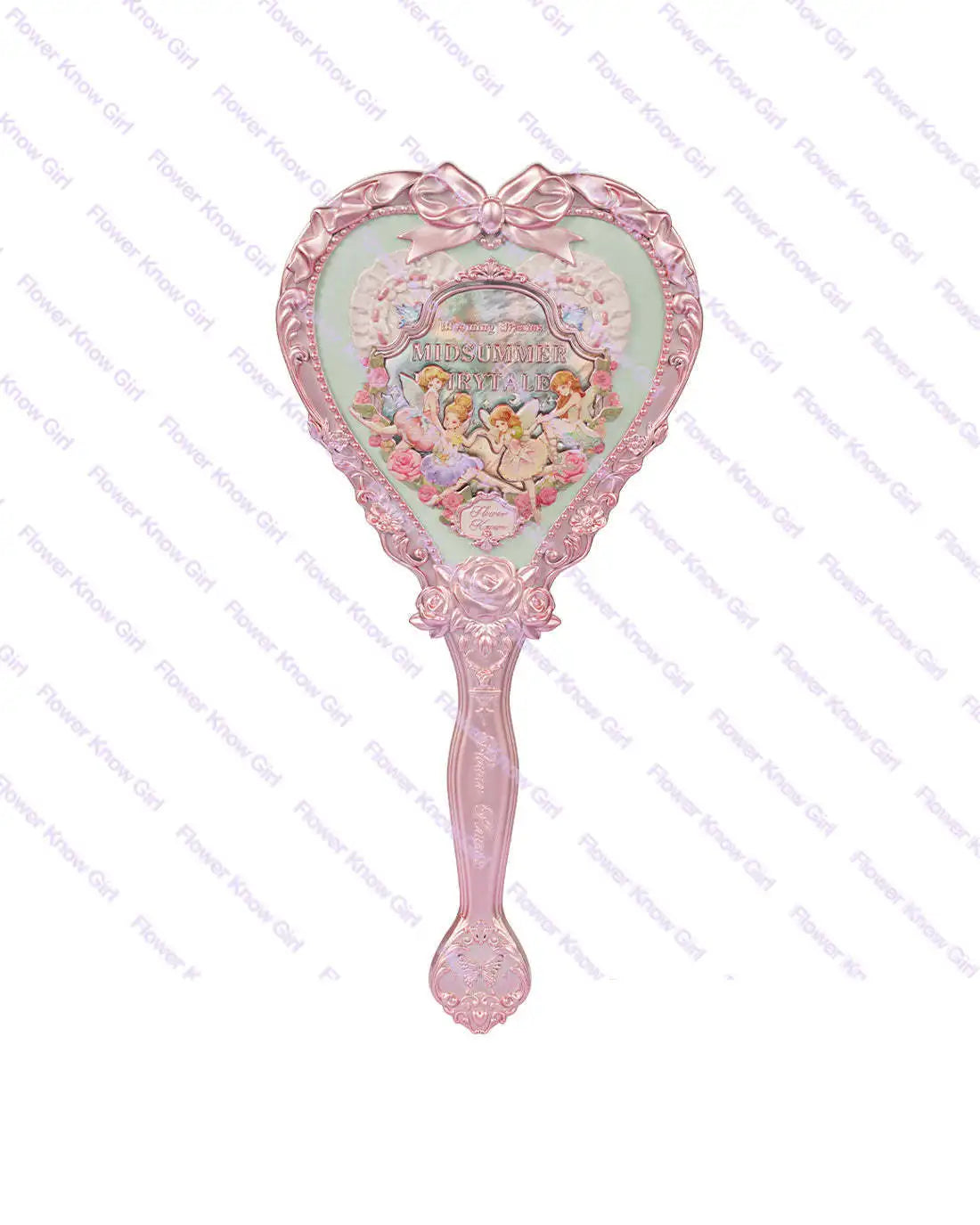 Shell's Jewel Hand Mirror