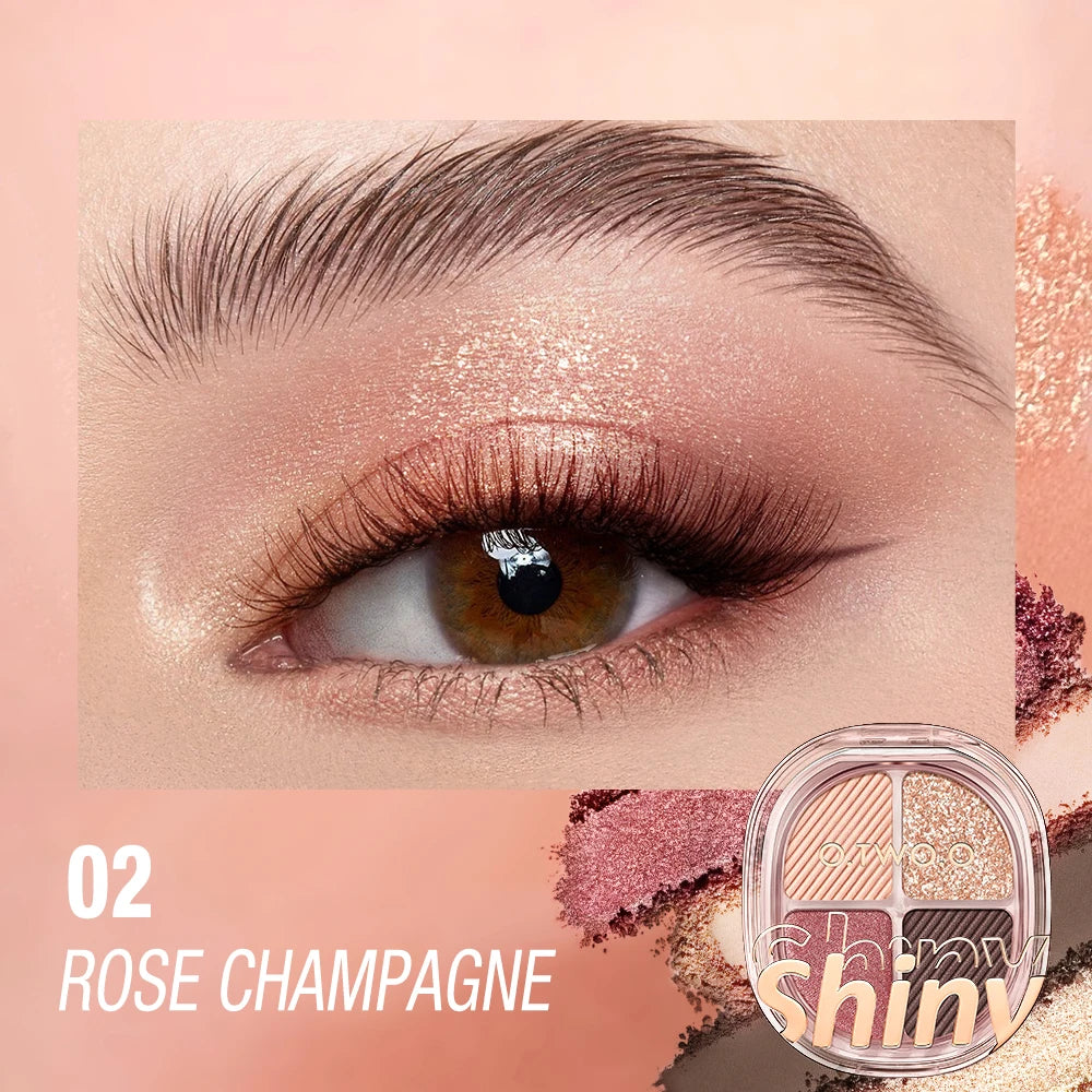 O.TWO.O 4-Color Eyeshadow Palette
