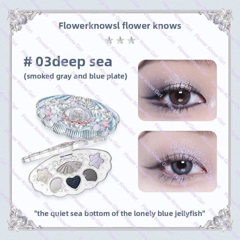 Strawberry Rococo Moonlight Mermaid Eyeshadow Palette