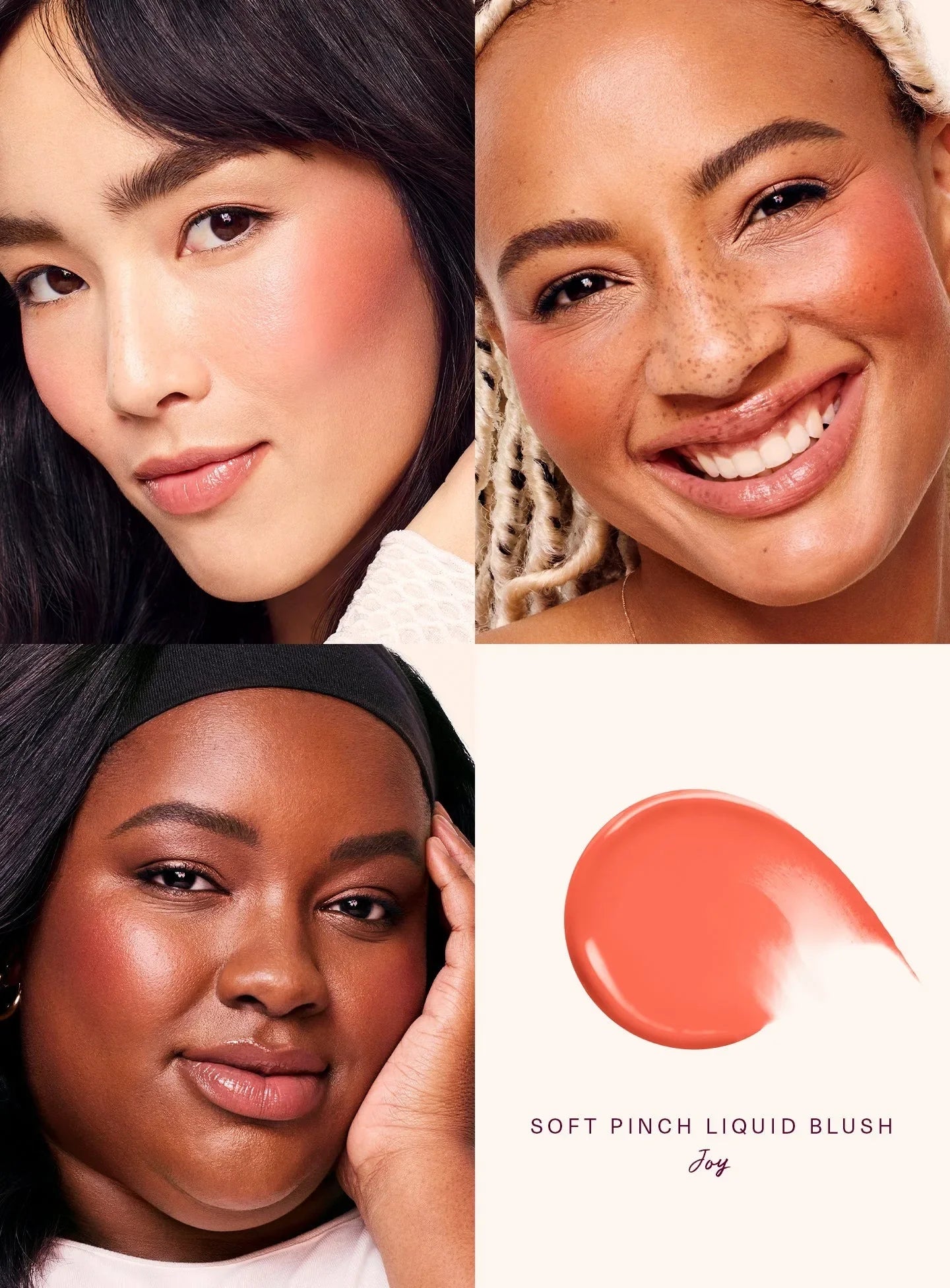 RARE Beauty Liquid Blush – Matte Cream Stick for Face