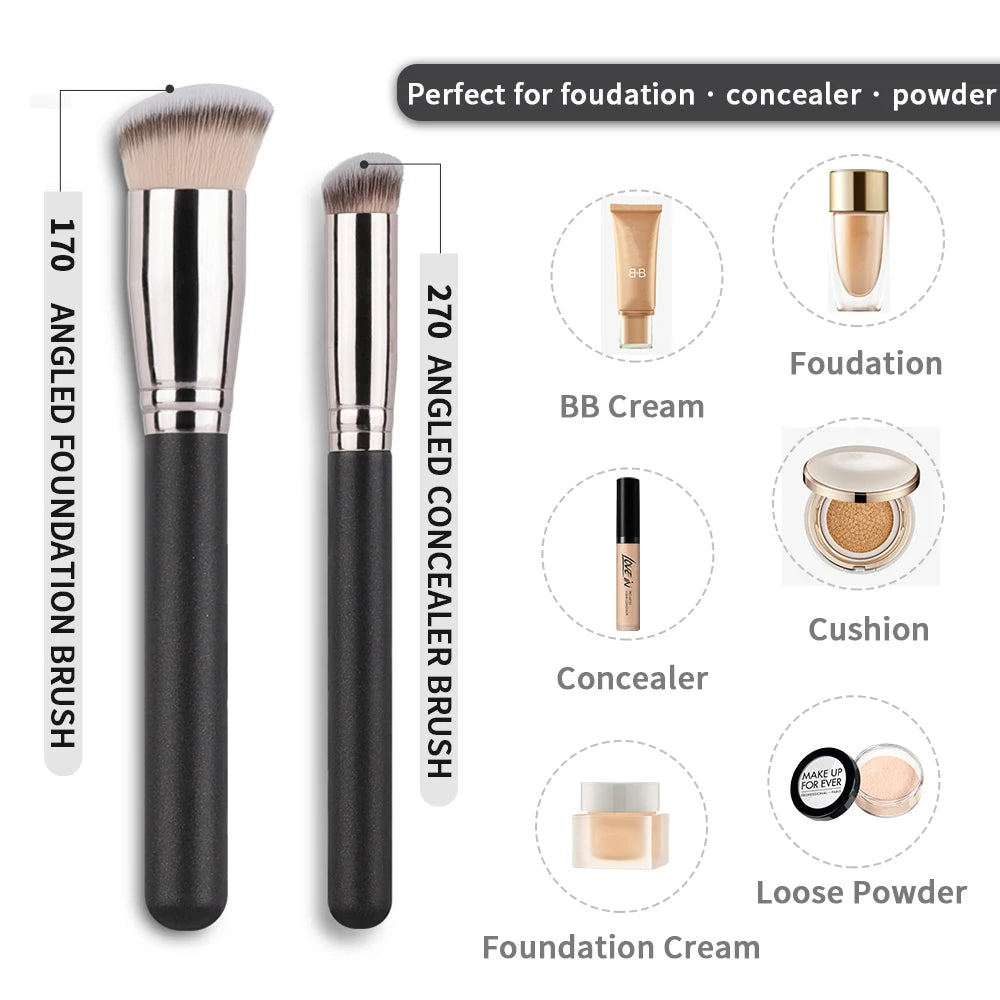 Foundation Brush – For Concealer, Blush, BB Cream & Contour