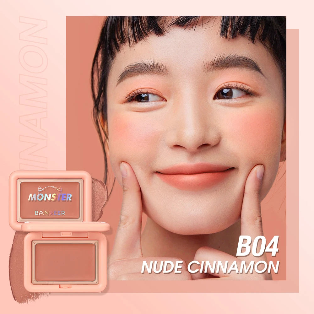 Cream Blush – 3-in-1 Matte & Shimmer, Waterproof, Long-Lasting Face Makeup (5 Colors)