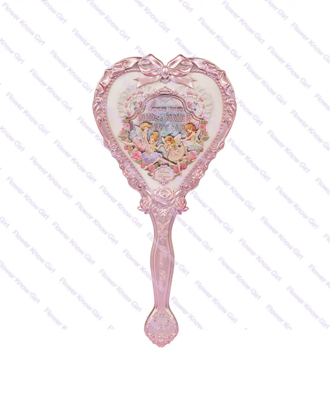 Shell's Jewel Hand Mirror