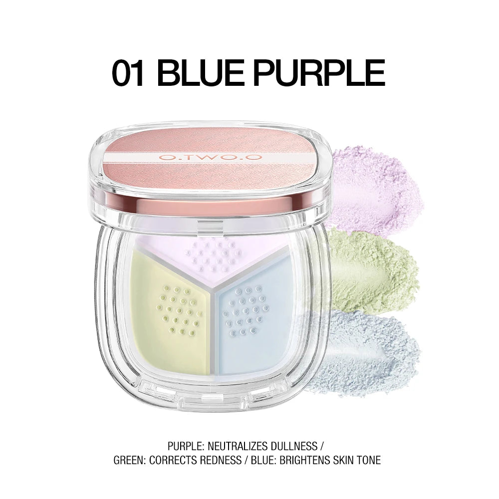 O.TWO.O Loose Setting Powder – 24H Matte, Oil-Control, Lightweight & Natural Finish