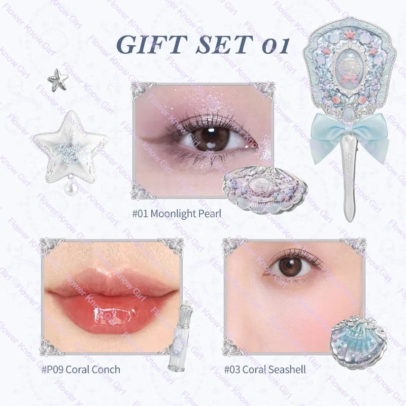 Flower Knows Jewel Gift Set – Eyeshadow, Lip & Blush Trio