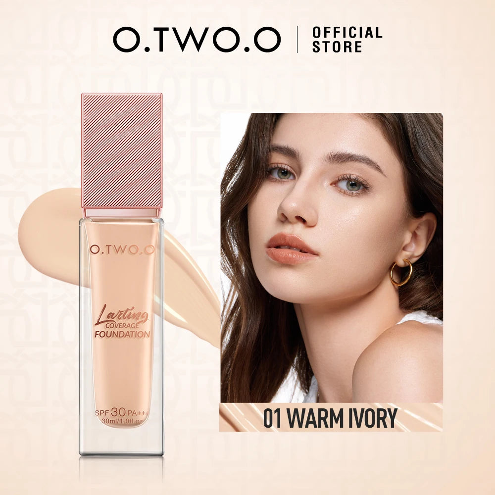 O.TWO.O Full Coverage Foundation – Moisturizing, Oil-Free, Waterproof BB Cream