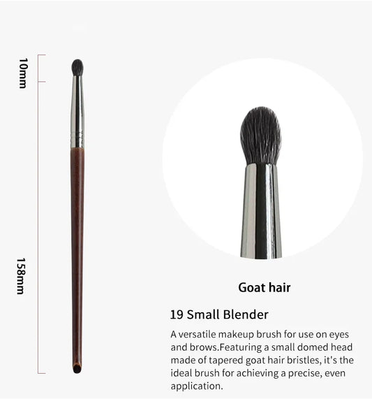 Large Precision Highlight Brush – Goat Hair Shadow & Base Tool (1pc)