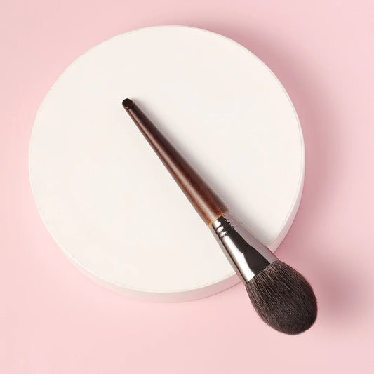 Goat Hair Powder Brush – Loose & Pressed Powder Face Tool
