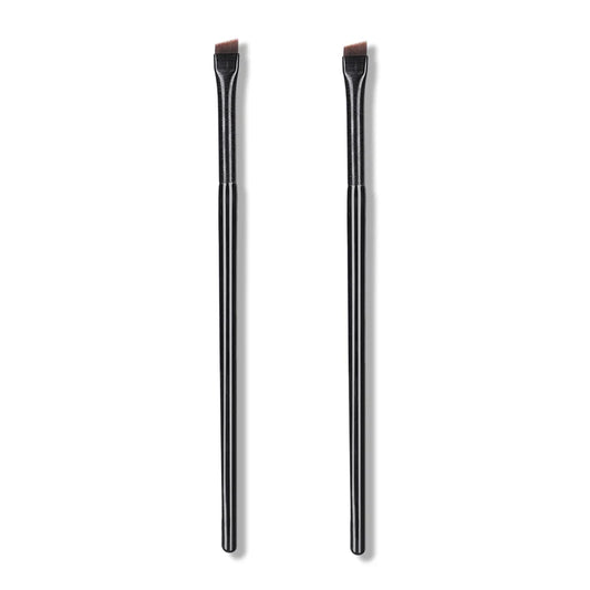 2PCS Eyeliner & Brow Brush Set – For Gel, Crease & Detail Work