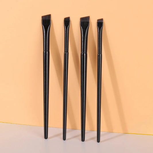 2PCS Eyeliner & Brow Brush Set – For Gel, Crease & Detail Work