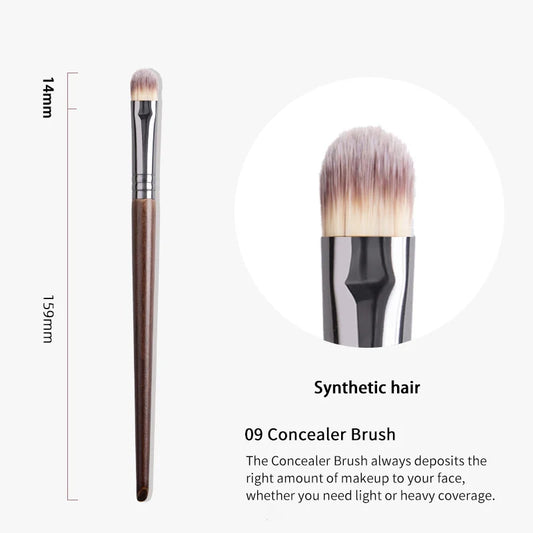 Concealer & Foundation Brush – Soft Synthetic Bristles