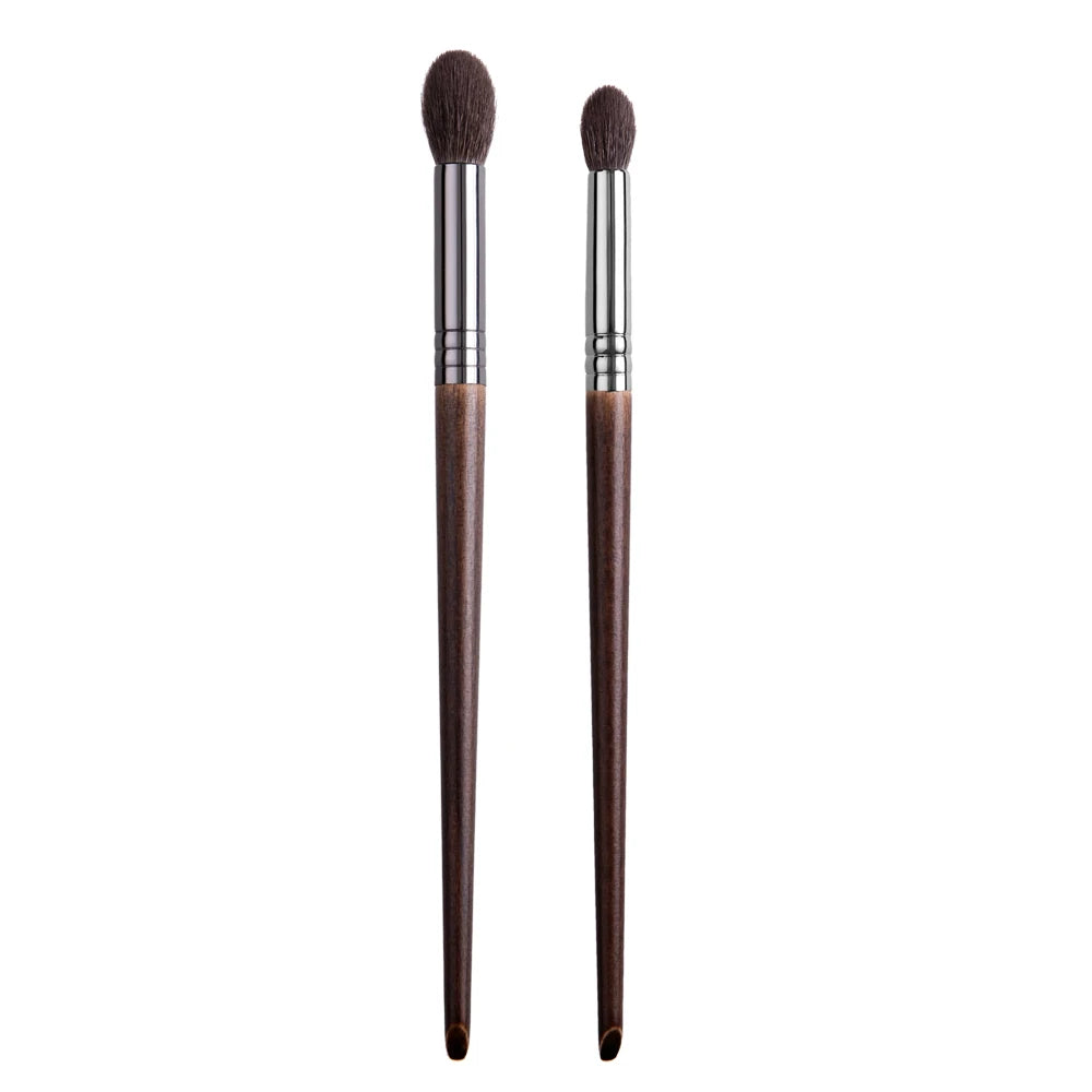 Professional Goat Hair Makeup Brush Set – Tapered, Smudge & Shader Brushes