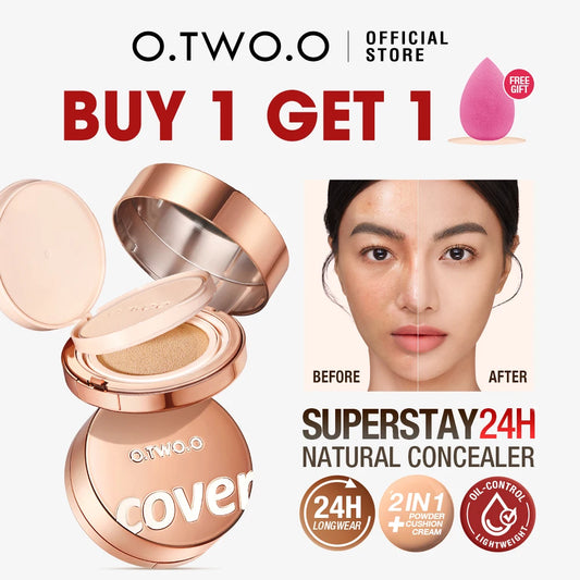 O.TWO.O 2-in-1 Air Cushion Powder