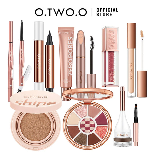 O.TWO.O Full Makeup Set – 10-Piece Kit with Foundation, Mascara, Eyeliner & More