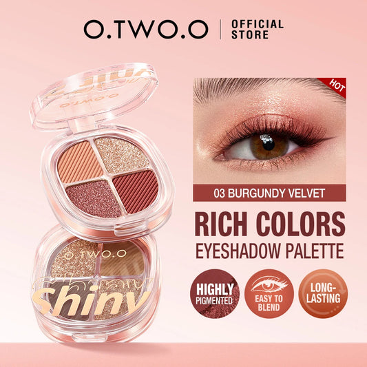 O.TWO.O 4-Color Eyeshadow Palette
