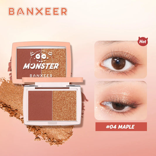 2-Color Eyeshadow Palette