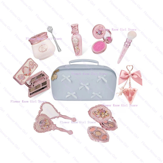 Flower Knows Fairytale Makeup Set – Blush, Lip Gloss & Shimmer Eyeshadow