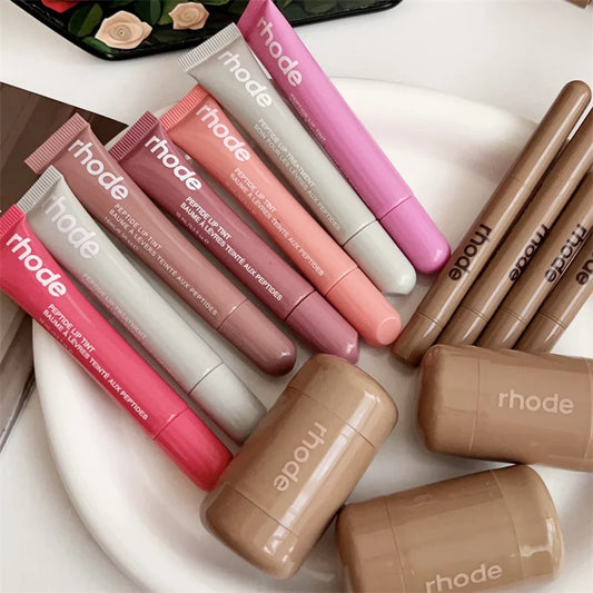 Brand Lipstick & Lip Gloss – Moisturizing, Long-Lasting, with Box (Various Flavors)