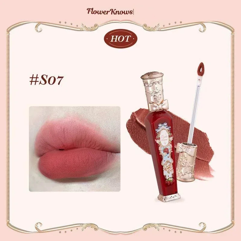 Flower Knows Swan Ballet Lipstick – Velvet Matte, Long-Lasting & Waterproof