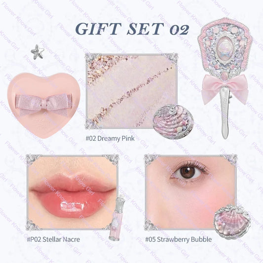 Flower Knows Jewel Gift Set – Eyeshadow, Lip & Blush Trio