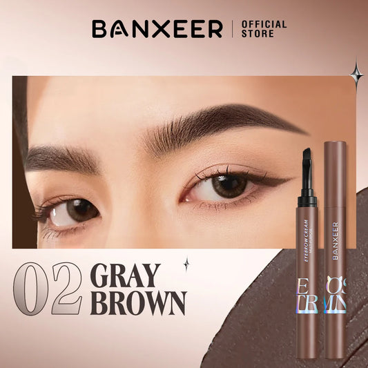 Eyebrow Pomade Gel – Waterproof, Long-Lasting, 4 Natural Shades