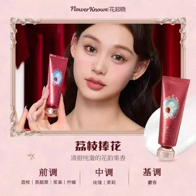 Flower Knows Strawberry Cupid Perfume Balm & Hand Cream Set – Unisex