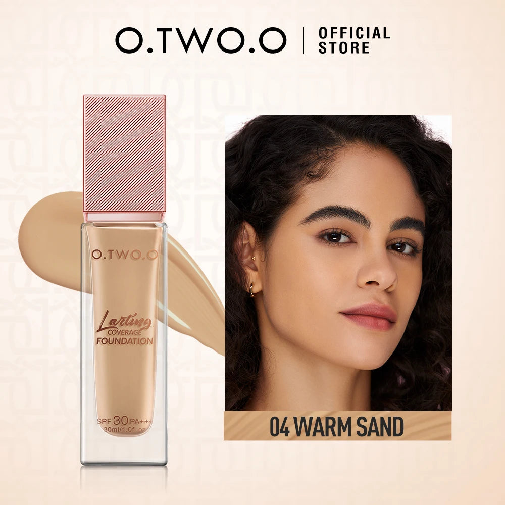 O.TWO.O Full Coverage Foundation – Moisturizing, Oil-Free, Waterproof BB Cream