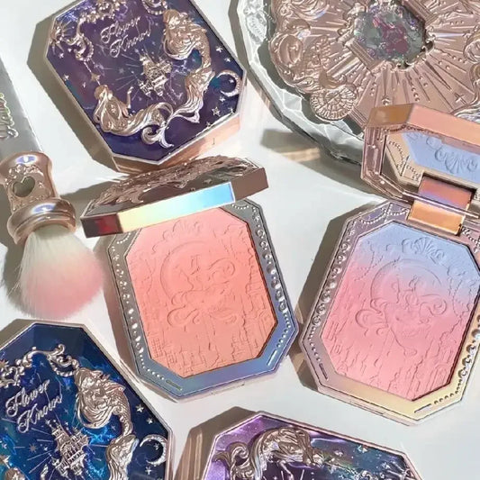 Moonlight Mermaid Tri-Color Matte Blush