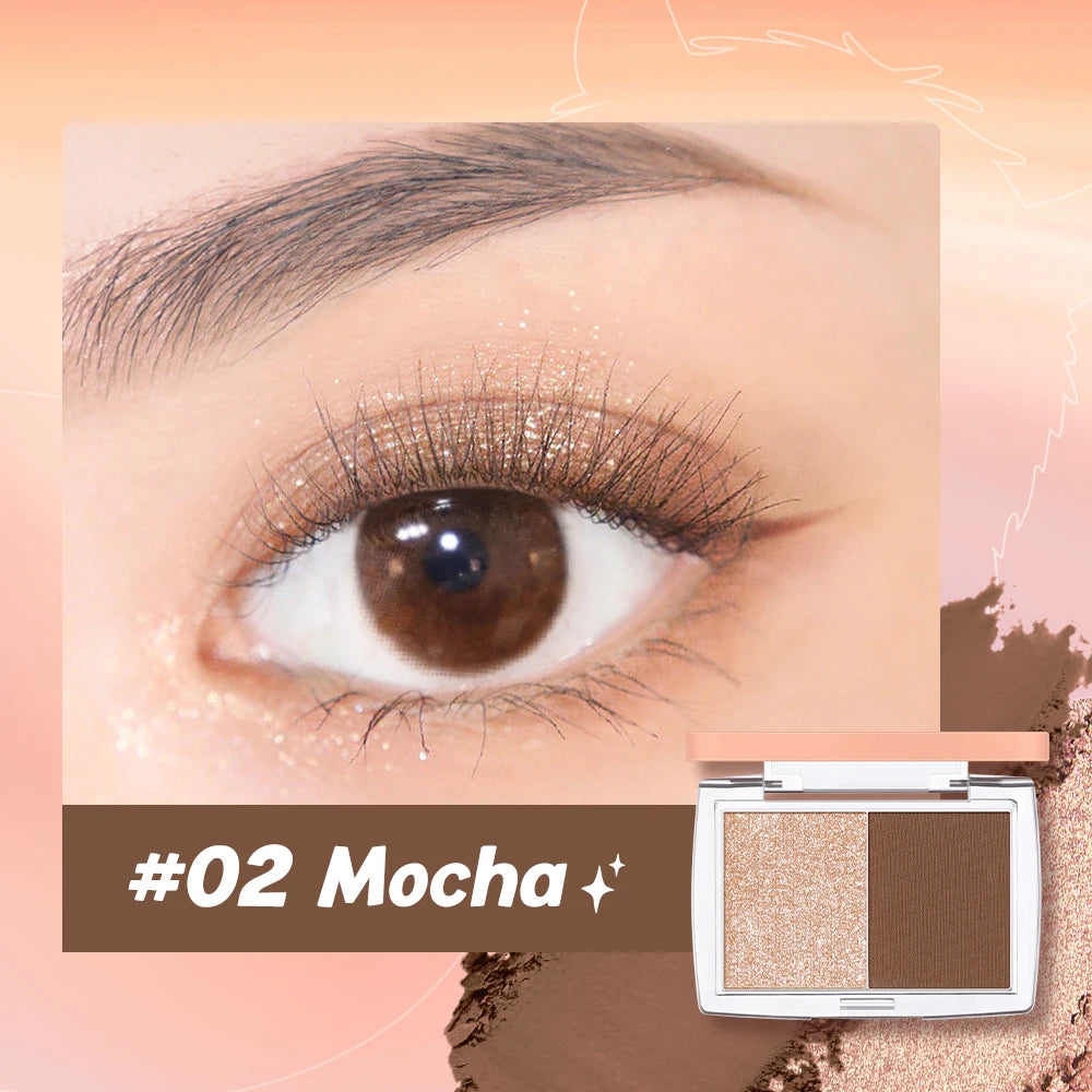 2-Color Eyeshadow Palette