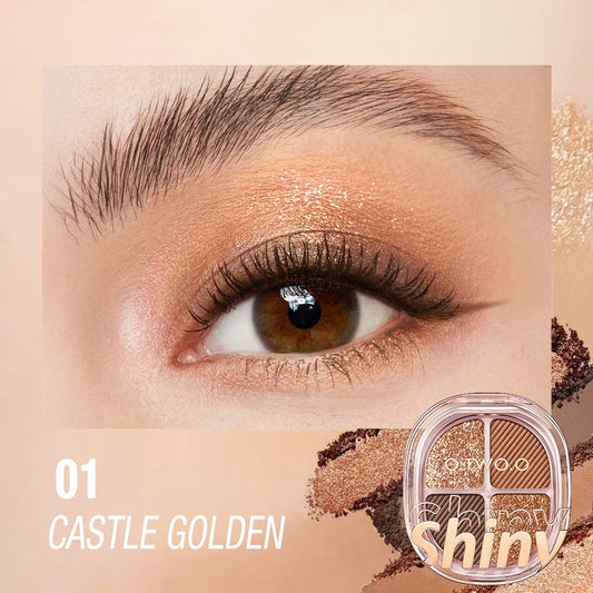 O.TWO.O 4-Color Eyeshadow Palette