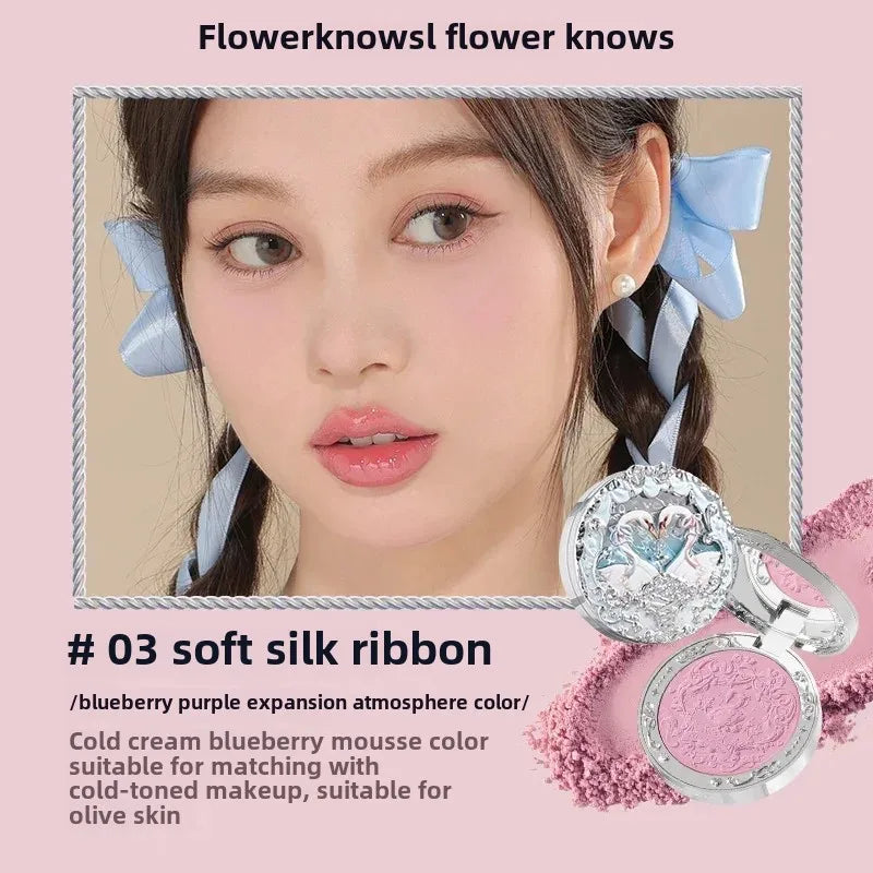 Swan Ballet Velvet Blush Set