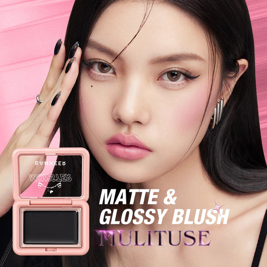Cream Blush – 3-in-1 Matte & Shimmer, Waterproof, Long-Lasting Face Makeup (5 Colors)