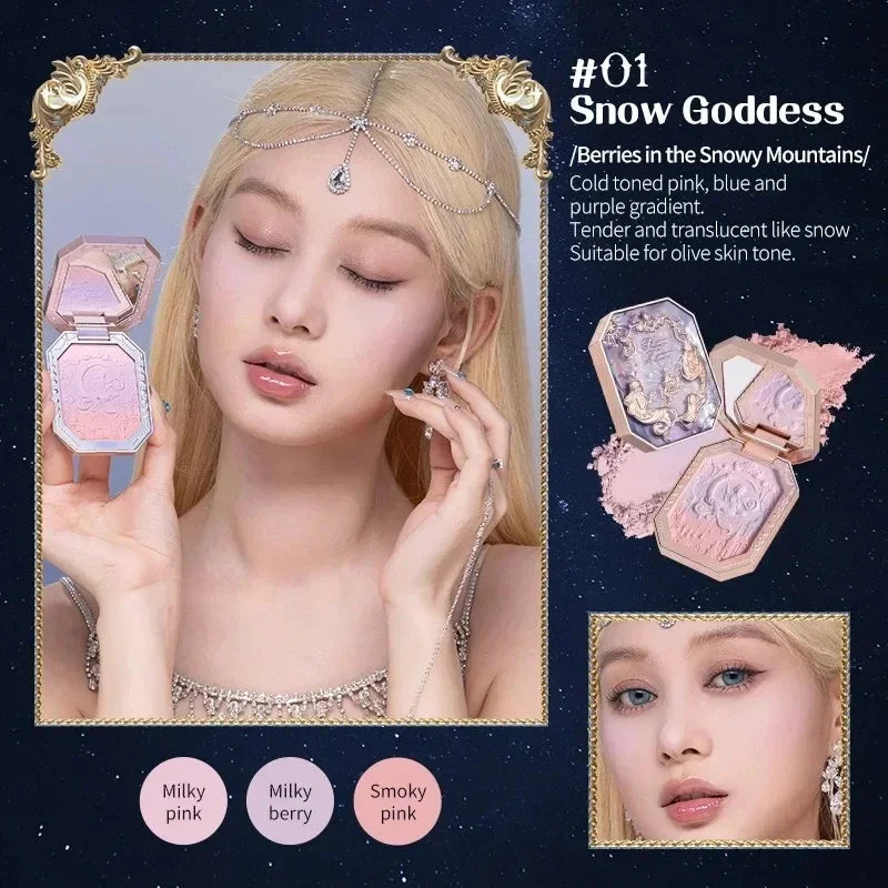 Swan Ballet Velvet Blush Set